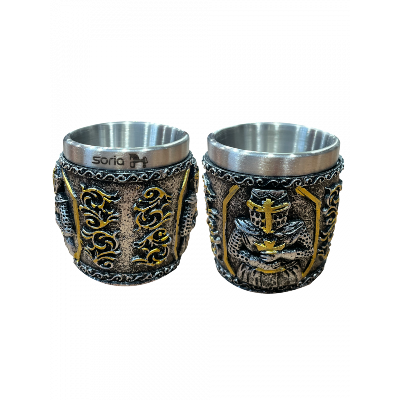 Chupito Templario Dorado