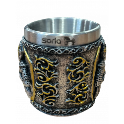 Chupito Templario Dorado