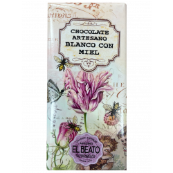 Chocolate Artesano Blanco con Miel
