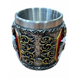 Chupito Resina Guerrero Templario