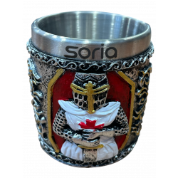 Chupito Resina Guerrero Templario