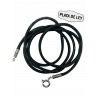Cordón Cuero y Plata 40cm