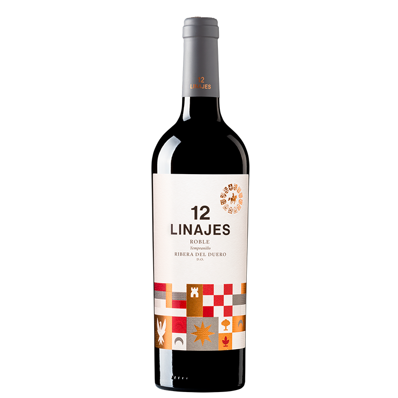 Vino 12 Linajes Roble