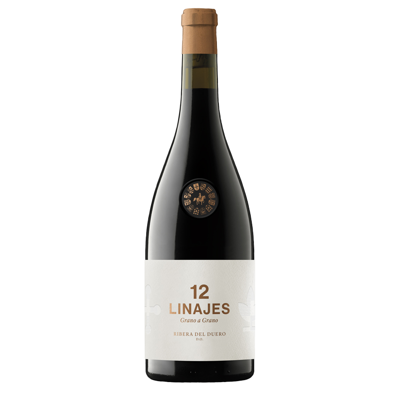 Vino 12  Linajes Grano  a Grano Do Ribera del Duero