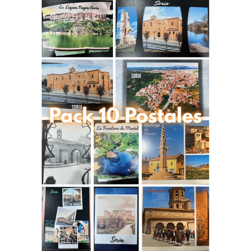 Pack 10 Postales Surtidas