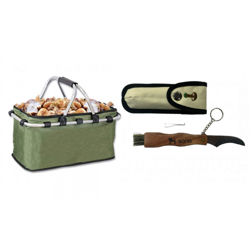 Pack Cesta + Navaja de Setas