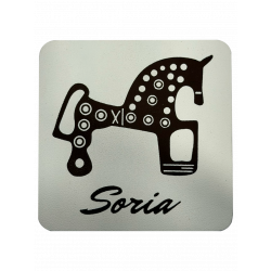 Imán de Piel Blanco