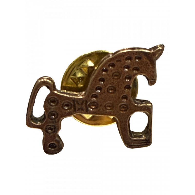 Pin Caballo 2D Cobre