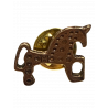 Pin Caballo 2D Cobre