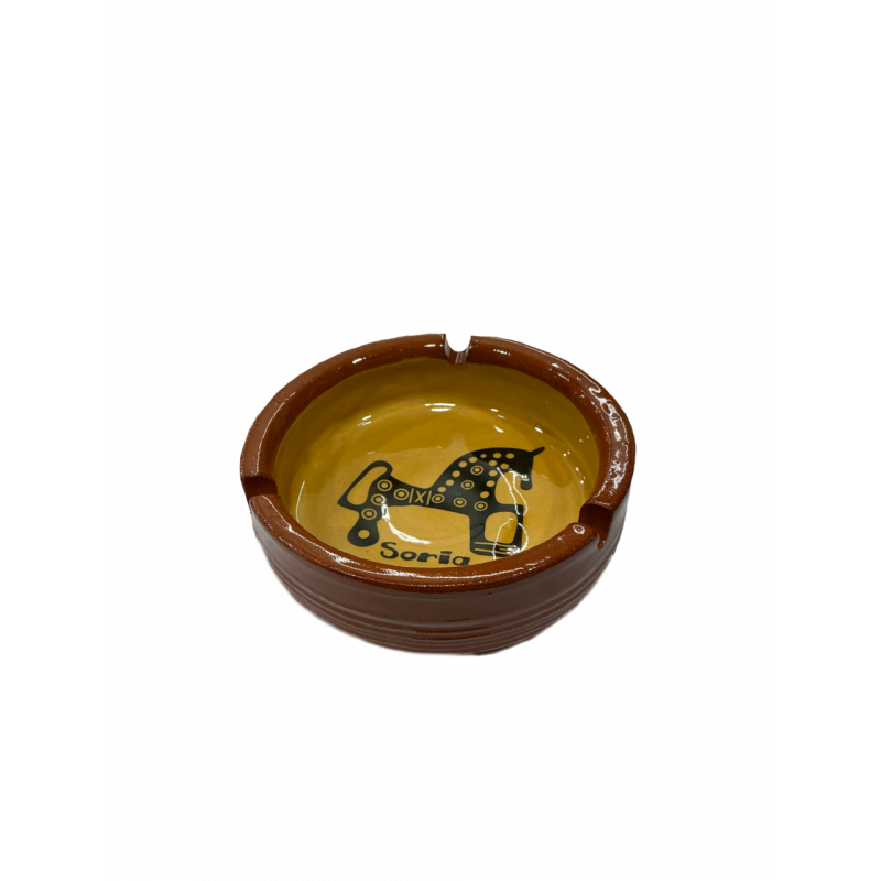 Cenicero 3 Cortes barro