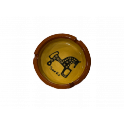 Cenicero 3 Cortes barro