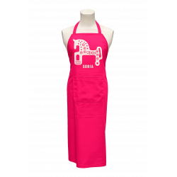 Delantal Caballo Soria Rosa
