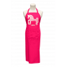 Delantal Caballo Soria Rosa