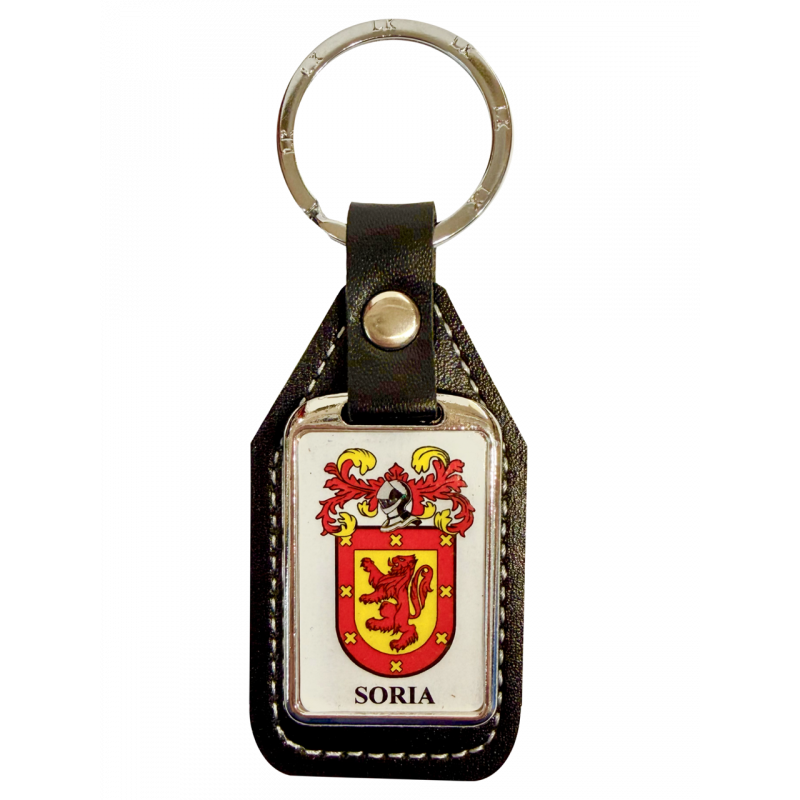 Llavero heráldico apellido Soria