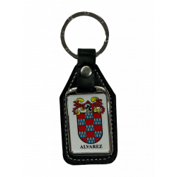 Llavero heráldico apellido Álvarez