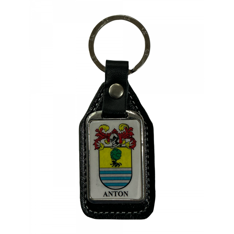 Llavero heráldico apellido Antón