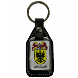 Llavero heráldico apellido Aguilar