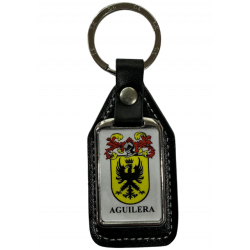 Llavero heráldico apellido Aguilera