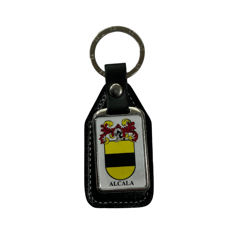 Llavero heráldico apellido Alcala