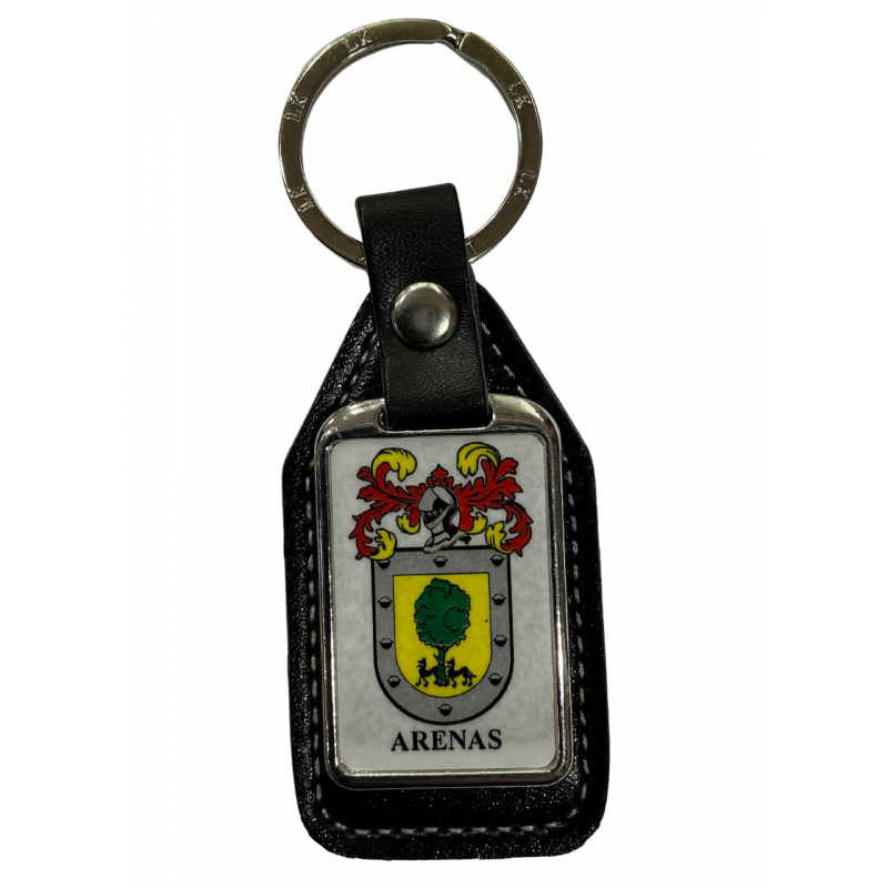 Llavero heráldico apellido Arenas