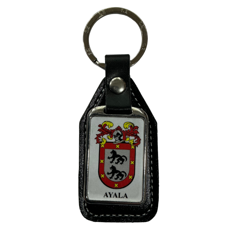 Llavero heráldico apellido Ayala