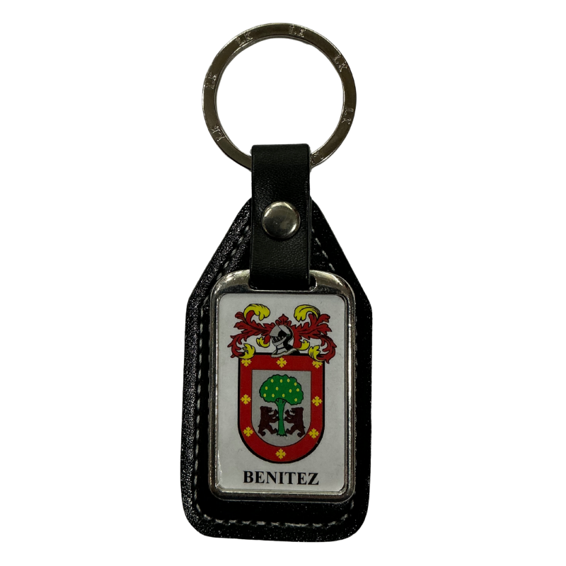Llavero heráldico apellido BENITEZ