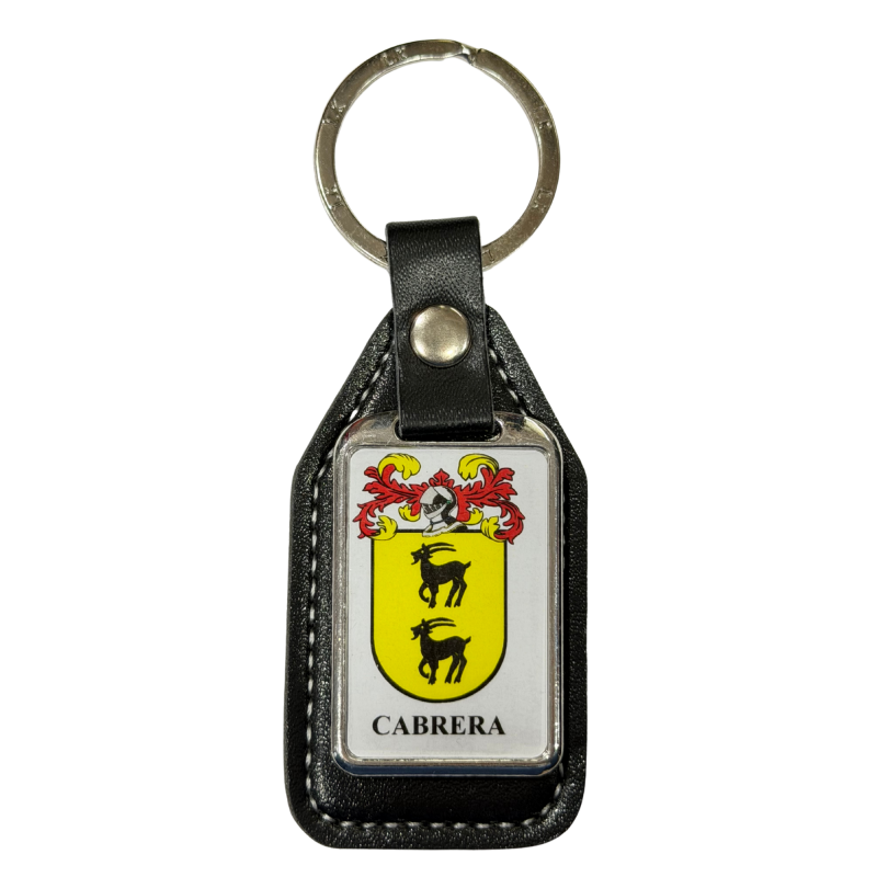 Llavero heráldico apellido CABRERA