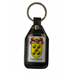 Llavero heráldico apellido CALDERON