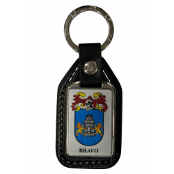 Llavero heráldico apellido BRAV0