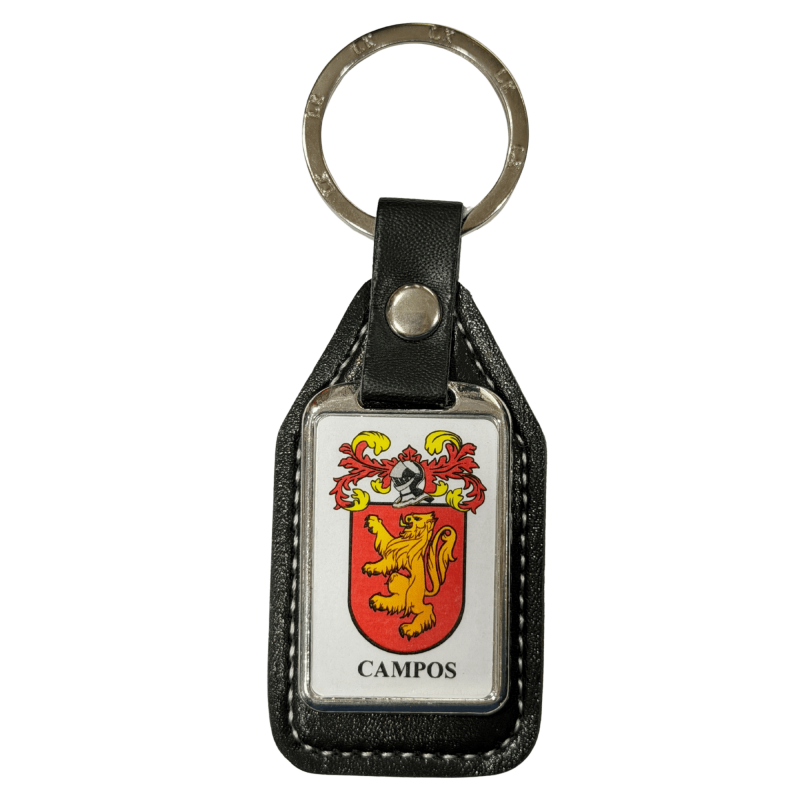 Llavero heráldico apellido CAMPOS