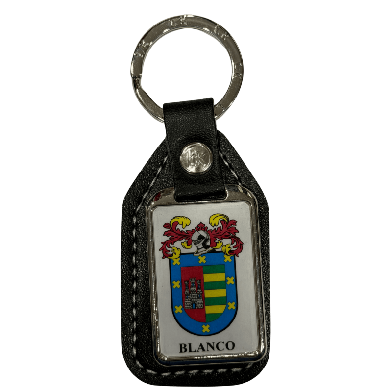 Llavero heráldico apellido BLANCO