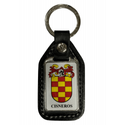 Llavero heráldico apellido CISNEROS