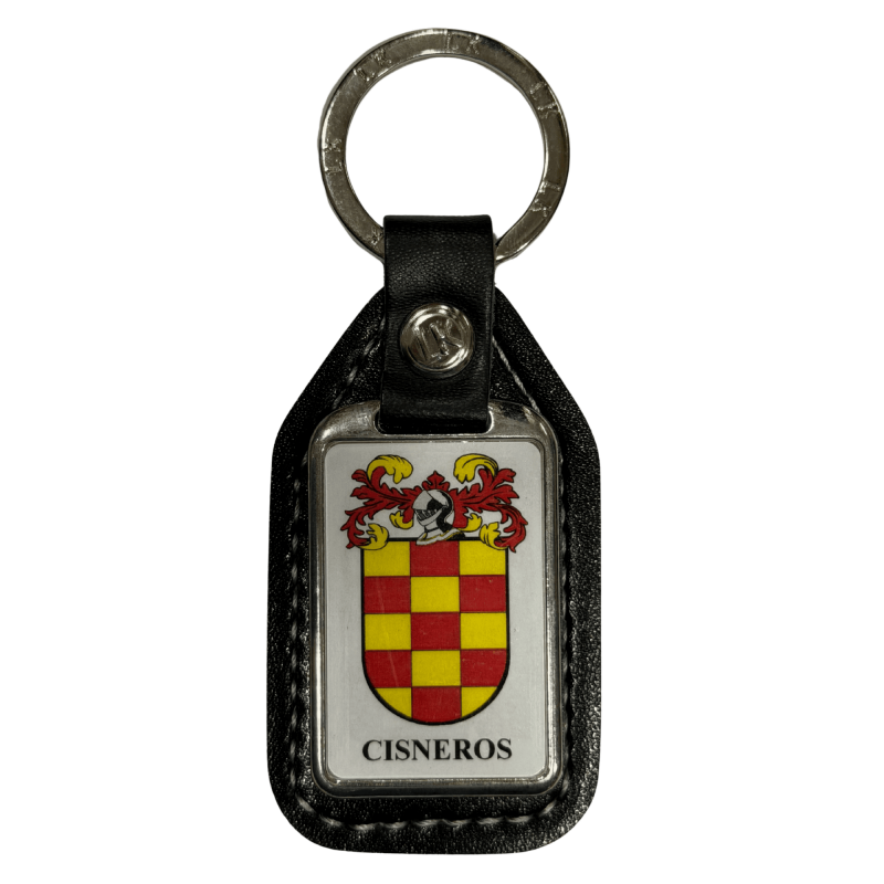 Llavero heráldico apellido CISNEROS