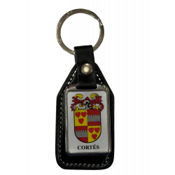 Llavero heráldico apellido CORTÉS