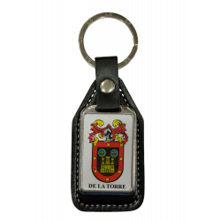Llavero heráldico apellido DE LA TORRE