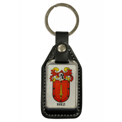 Llavero heráldico apellido DIEZ