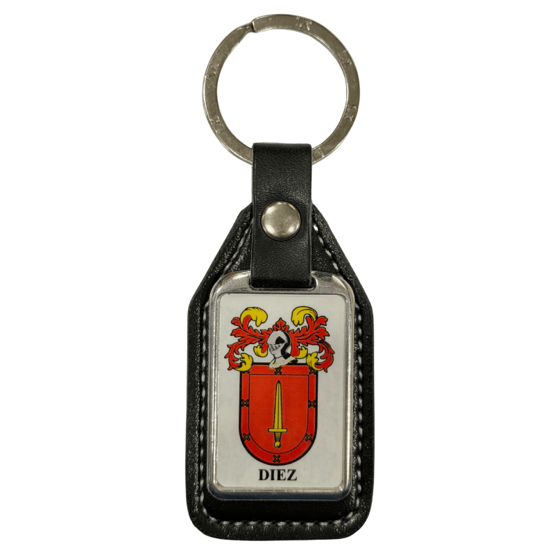 Llavero heráldico apellido DIEZ