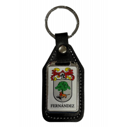 Llavero heráldico apellido FERNÁNDEZ