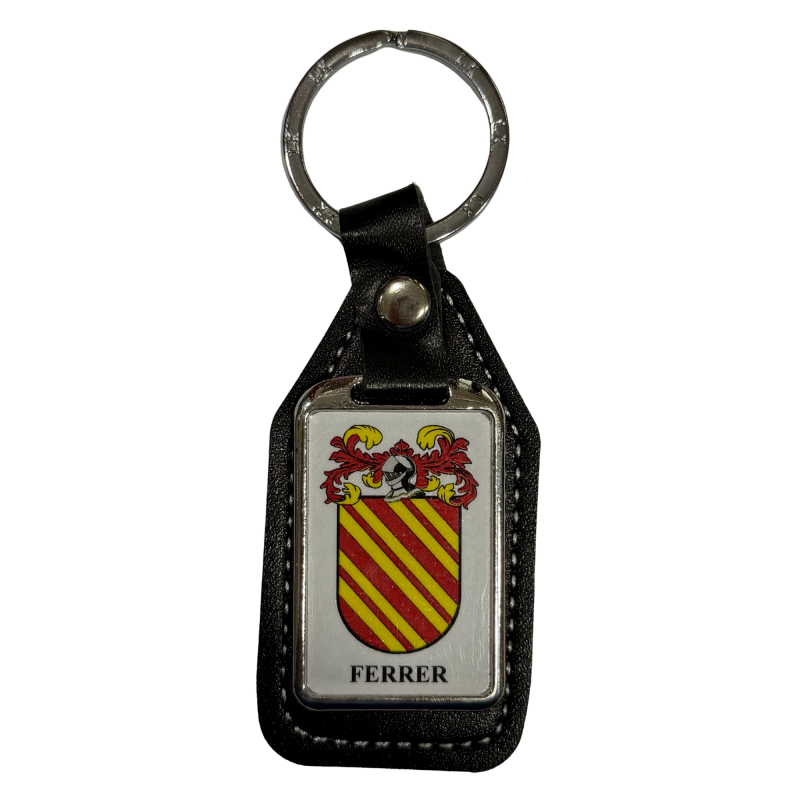 Llavero heráldico apellido FERRER