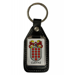 Llavero heráldico apellido CUEVAS
