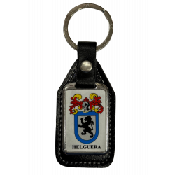 Llavero heráldico apellido HELGUERA