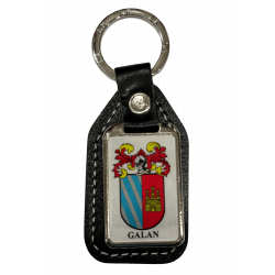 Llavero heráldico apellido GALÁN
