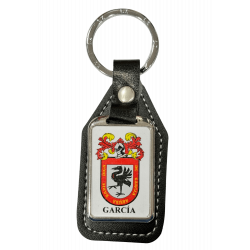 Llavero heráldico apellido GARCÍA