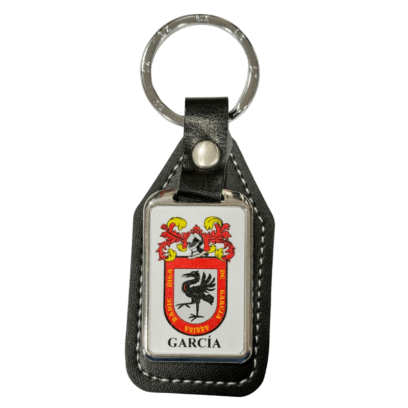 Llavero heráldico apellido GARCÍA