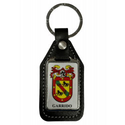 Llavero heráldico apellido GARRIDO