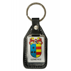 Llavero heráldico apellido GIMÉNEZ