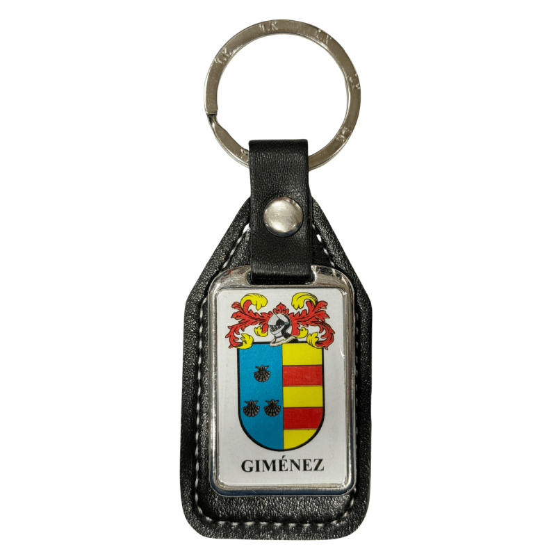 Llavero heráldico apellido GIMÉNEZ