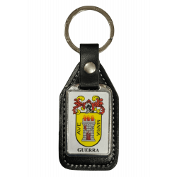 Llavero heráldico apellido GUERRA