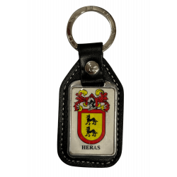 Llavero heráldico apellido HERAS