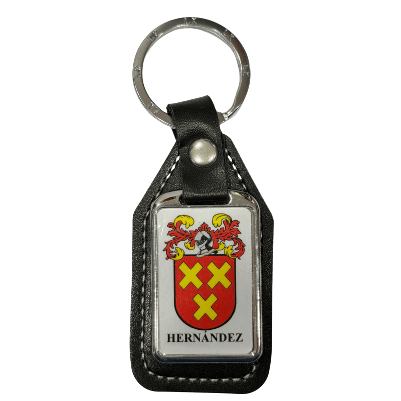 Llavero heráldico apellido HERNANDEZ